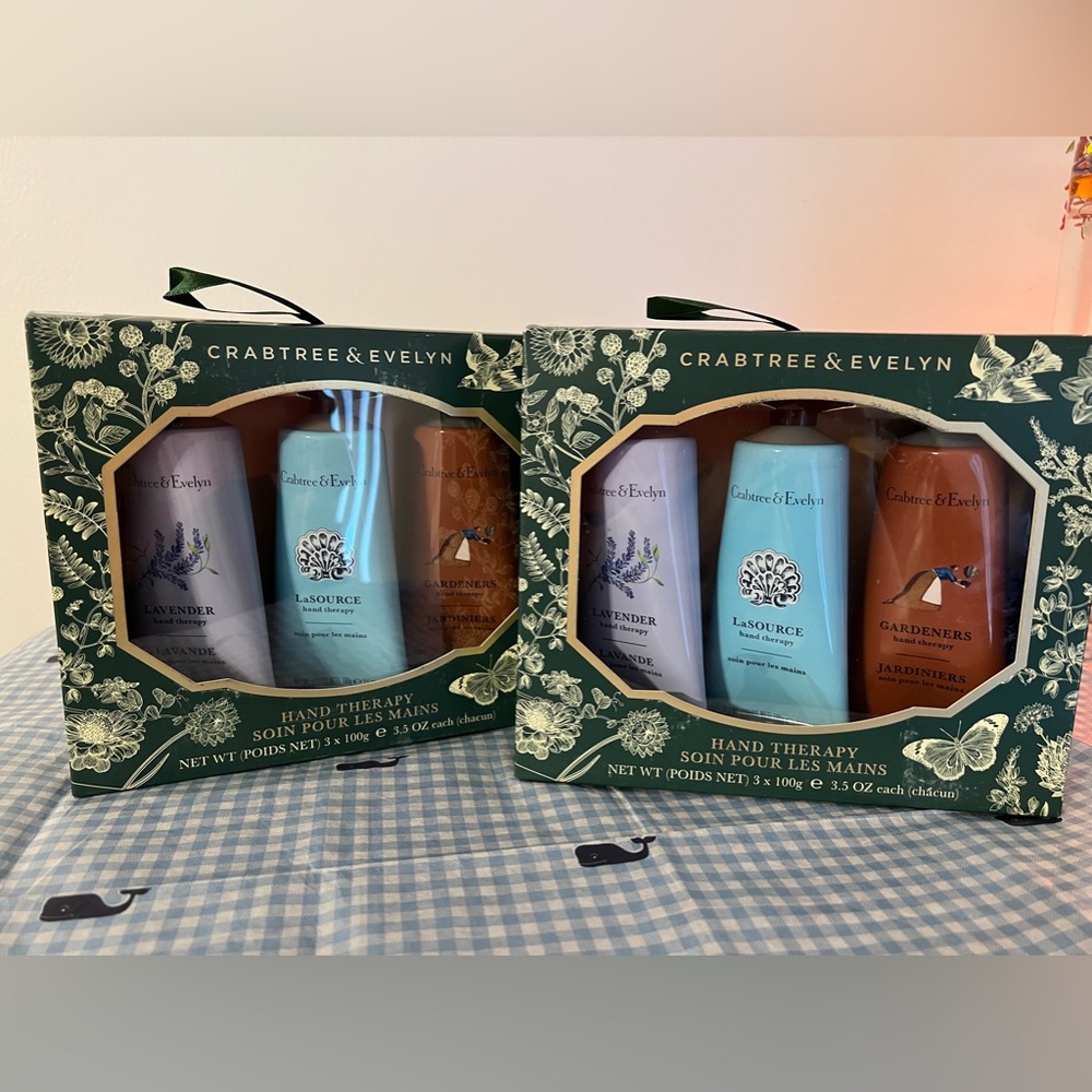 2 set Crabtree Evelyn Hand Cream